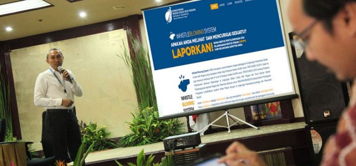KEMENTERIAN BUMN LUNCURKAN APLIKASI WHISTLE BLOWING SYSTEM